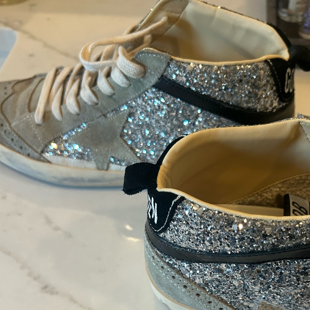 Golden Goose 38 Glitter Perfect condition